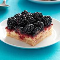 Blackberry Cheesecake Bars image