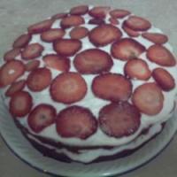 Simple Chocolate Strawberry Shortcake image