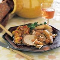 Roast Pork Tenderloin with Pears and Dried Apricots_image