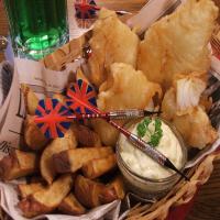 Beer-Battered Fish With Tartar Sauce image