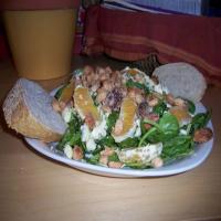 Arugula Salad With Oranges, Feta, and Sugared Pistachios image