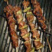 Barbecue Kiwi Lamb Kabobs_image