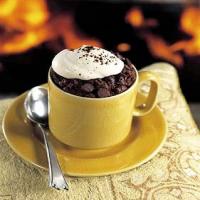 Chocolate-Espresso Lava Cakes with Espresso Whipped Cream_image