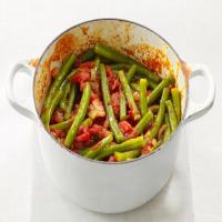 Green Beans With Tomatoes_image