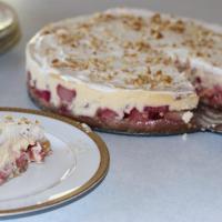 Rhubarb Cheesecake image