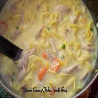 Ultimate Creamy Chicken Noodle Soup - My Way_image