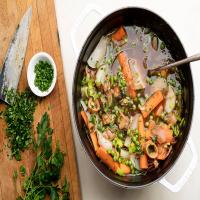 Wine-Braised Calamari With Vegetables image