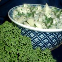 Simple Kale & Mashed Potatoes image