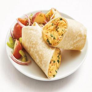 Breakfast Burrito with Smoked Trout_image