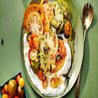 Tomato Salad with Chile Yogurt_image