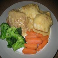 Chicken Fricassee and Dumplings (Lighter Version) image