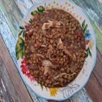 Slow Cooker Chicken and Lentil Soup image