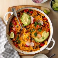 Vegetarian Skillet Enchiladas image