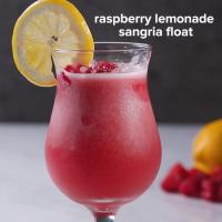 Raspberry Lemonade Sangria Float Recipe by Tasty_image