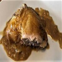 Roasted Chicken with Thyme & Sherry Vinegar Sauce_image