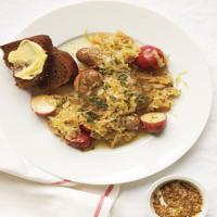Slow-Cooker Bratwurst With Sauerkraut & Potatoes Recipe - (3.9/5)_image
