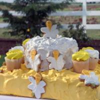 No-Bake Daffodil Cake_image