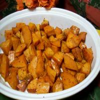 Oven Roasted Honey-Glazed Sweet Potatoes image