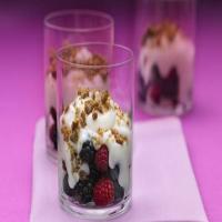 Mixed-Berry Cream Parfaits image