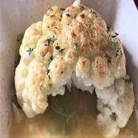 Roasted Cauliflower with Butter Sauce_image