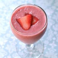 Silky Strawberry Smoothie image