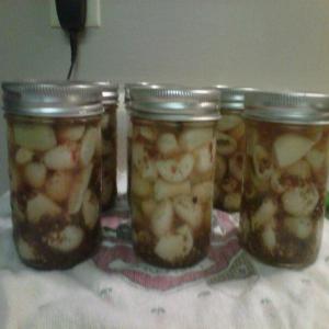 Preserved Pickled Garlic_image