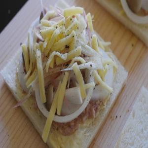 Tuna Mushroom and Myoga Sandwich Toast_image