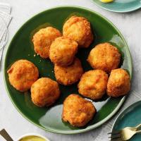 Ham Croquettes with Mustard Sauce_image