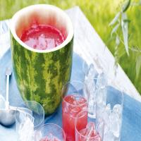 Watermelon Punch and Bowl image