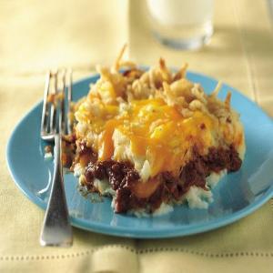 Barbecue Beef and Potato Bake_image