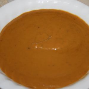 Portobello Mushroom and Sweet Potato Soup image
