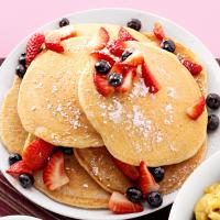 Cornmeal-Wheat Pancakes image