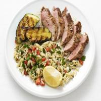 Pork and Zucchini with Orzo_image