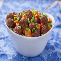 Easy Crock Pot Sweet and Sour Meatballs image