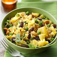 Curried Fried Rice with Pineapple_image