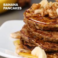 Healthy Banana Pancakes Recipe by Tasty_image