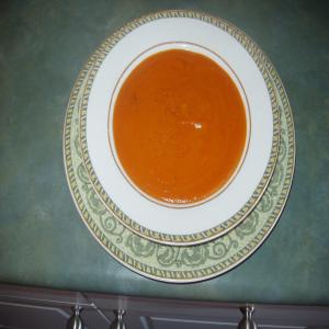 Cousin Tina's Roasted Red Pepper & Tomato Soup_image