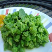 Smashed Peas With Mint Butter_image
