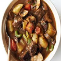 Old-Fashioned Beef Stew with Mushrooms image