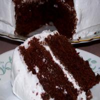 Devil's Food Cake Soaked in Rum image