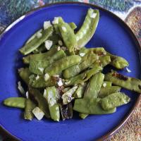 Forevermama's Roasted Sugar Snap Peas With Thyme image