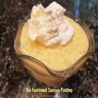 Old-Fashioned Tapioca Pudding_image