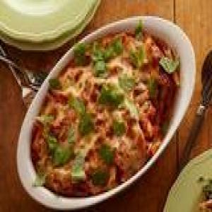 Cheesy Spinach Baked Penne_image