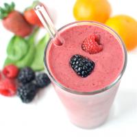 Healthy Berry and Spinach Smoothie_image