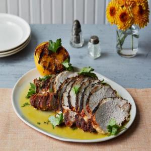 Brined Turkey Breast with Spanish Spice Rub and Sour Orange Sauce image