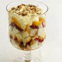 Half The Calories Strawberry-Peach Trifle_image