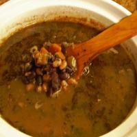 Chef Joey's Papago Tepary & Black Bean Soup (Crock Pot)_image