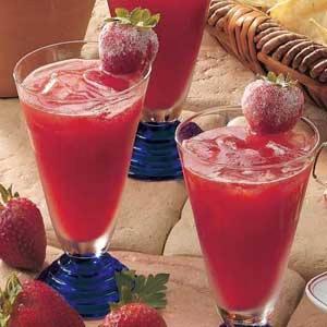 Summertime Strawberry Punch Recipe_image