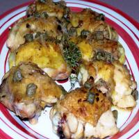 Pan Roasted Chicken With Mustard and Sherry_image