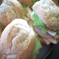 Turkey Sandwich With Cranberry Aioli (Low Fat) image